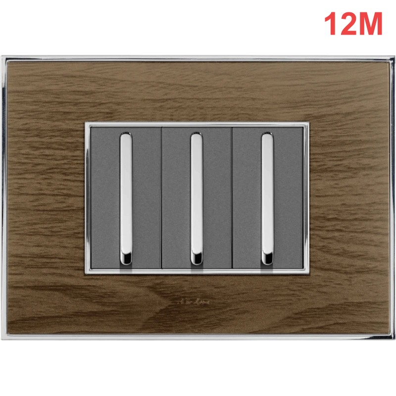 LISHA Platina Cover Plate- 12M (AL WOOD)